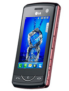 Best available price of LG KB775 Scarlet in Aims